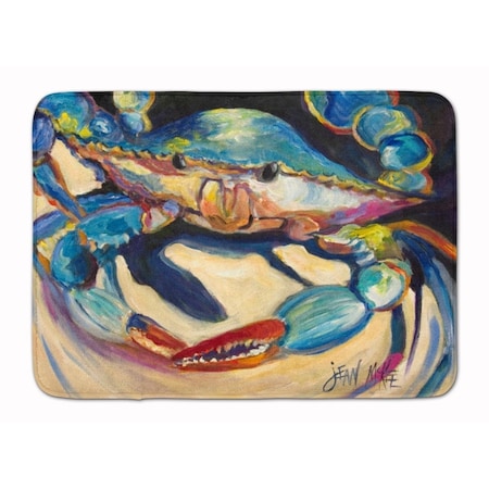 Carolines Treasures Blue Crab Machine Washable Memory Foam Mat JMK1094RUG
